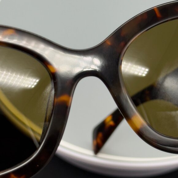 Prada Sunglasses SPR A13 VAU-01T Honey Brown Tortoise 54 23 145 Case Cloth - Picture 12 of 13